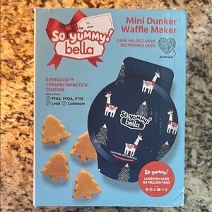 So Yummy by Bella Mini Dunker Waffle Maker